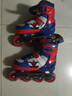 迪士尼（Disney）轮滑鞋儿童溜冰鞋男女童滑冰旱冰鞋速滑鞋初学蜘蛛侠送礼物 实拍图