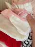 舒贝怡2件装婴儿衣服夏季薄款新生儿连体衣短袖哈衣儿童爬服粉色80CM 实拍图