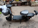 永久电动车滑板车男女式可折叠小型亲子迷你电动车学生便携代步车 星耀黑/36V无刷电机/全国联保 10Ah高端锂电A级电芯-续航约45KM 实拍图