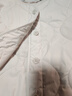 无印良品（MUJI） 女式 蓬松棉服绗缝夹克 女装外套女款棉衣25年冬季 BD10NA5A 象牙色 L (165/88A) 实拍图