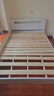 木牛人床双人床1.8米2米主卧大床现代简约实木床板排骨架出租屋单人床架 奶油风单床 1.35米*2米 实拍图