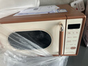 美的（Midea）小滋味微波炉烤箱一体机小型家用微波炉光波加热一级能效平板变频复古美拉德风C1G2 实拍图