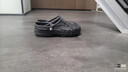 CROCS卡骆驰洞洞鞋贝雅男鞋女鞋轻便耐磨一脚蹬拖鞋休闲鞋|10126 黑色-001 43 (270mm) 实拍图