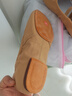 带跟舞蹈鞋女成人软底高跟教师鞋专用中跟形体肚皮民族古典舞鞋带 驼色1cm室内 37 实拍图