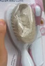 智高婴儿梳子羊毛梳刷套装宝宝胎毛梳新生儿童去头垢软毛刷男女宝 粉红色 默认 实拍图