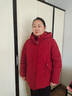 CANDYPRINCE 妈妈羽绒服 中老年羽绒服女红色短款 妈妈装50-60-70岁冬季外套 62款/酒红 3XL / 建议-(体重121-135斤) 实拍图