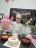 多美忆生日场景布置女孩生日气球儿童道具氛围装饰快乐桌飘装扮粉色套餐 实拍图