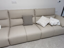 林氏家居真皮沙发客厅轻奢高级感2025新款钢琴键沙发头层牛皮家具PS060 3.37m|柔沙色|加厚头层牛皮 实拍图