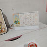 嘉然恒台历2026年新款马年日历大格子书写月历计划本年历办公桌面摆件日程打卡备忘录企业定制 马年吉祥 实拍图