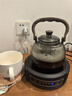 全度玻璃提梁壶家用小型电陶炉煮茶器烧水壶大容量保温玻璃茶壶 【升级挡位黑款】牡秋款 实拍图