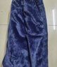 浪莎睡裤男士长裤冬季法兰绒暖暖加绒加厚珊瑚绒睡衣裤子家居裤蓝XL 实拍图