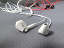 漫步者（EDIFIER）HECATE GM180 平头塞半入耳式立体声手机音乐游戏耳机 带麦带线控 3.5mm有线入耳式 白色 实拍图