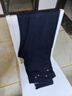 皮尔卡丹（pierre cardin）加绒厚款牛仔裤男宽松直筒修身秋冬季保暖长裤深蓝色 33 实拍图