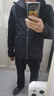 伯希和（Pelliot）户外软壳衣秋冬男女冲锋徒步登山外套防风防泼夹克115106014黑L 实拍图