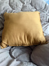 宜家（IKEA）LAGERPOPPEL拉格波培垫套沙发靠床头靠抱枕靠枕靠垫腰枕 米黄垫套 50*50cm 实拍图
