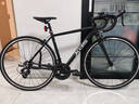 喜德盛公路自行车RC200入门休闲14速变速铝合金车架公路车 2025款RC200 黑/银 700C*480（建议身高165-175） 实拍图