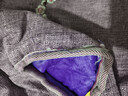 俞兆林电加热发热披肩肩颈热敷袋理疗袋艾灸艾草盐袋海盐热敷包有袖紫 实拍图