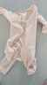 爱宝适婴儿连体衣春秋纯棉宝宝哈衣爬服新生儿衣服睡衣粉色80cm  T142 实拍图