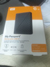 西部数据（WD）6TB 移动硬盘 兼容type-c My Passport随行版2.5英寸 灰 机械硬盘 笔记本电脑外接 大容量加密存储 实拍图