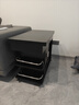 法莎蒂茶几折叠多功能小桌子小户型客厅边柜可移动推车沙发边几 【黑色】可移动折叠小推车边几 实拍图