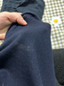 优衣库女装精纺美利奴羊毛圆领针织衫长袖通勤25秋冬新款478330 69 藏青色 L 实拍图