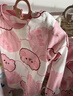 俞兆林（YUZHAOLIN）儿童秋衣秋裤男女童内衣套装纯棉中小童睡衣童装 粉色小猪乖乖熊 实拍图