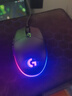 罗技（G）G102第二代游戏鼠标 RGB流光灯效鼠标 轻量化  游戏级8000DPI传感器 黑色 200-8000DPI 实拍图