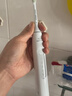 飞利浦（PHILIPS）【肖战推荐】声波电动牙刷钻石3系Pro  生日圣诞礼物 情侣款送男生/女友 深层清洁HX5272/03白色  实拍图