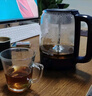 九阳（Joyoung）煮茶器喷淋式 蒸汽煮茶壶 玻璃泡茶壶 养生壶家用迷你1L电热水壶烧水壶 多功能茶具K10D-WY157 实拍图