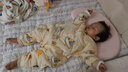 威尔贝鲁（WELLBER）恒温睡袋婴幼儿1-3岁竹棉睡衣秋冬儿童宝宝防踢被子薄夹棉 绮梦S 实拍图