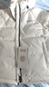 波司登（BOSIDENG）25年新款羽绒服90绒女短款连帽保暖防风修身加厚外套B250245112XS 糙白|8003-白噪清冷风 M 165/88A 体重约125-140斤 实拍图