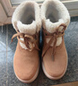 斯凯奇（Skechers）新年礼物女靴2025新品冬加绒保暖中筒靴平底休闲百搭高帮鞋144722 实拍图