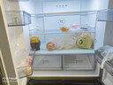 美的（Midea）471L十字门冰箱全空间养鲜抗菌净味一级能效风冷无霜双变频以旧换新BCD-471WSPZM(E)国家补贴 实拍图