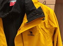 骆驼（CAMEL）户外冲锋衣 三合一加绒加厚防水情侣款外套登山服装 A9W214119-1 实拍图