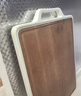 双枪乌檀木+304不锈钢菜板抗菌双面砧板切菜板防霉案板41*27.5*1.8cm 实拍图