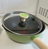 苏泊尔（SUPOR）深煎锅22cm轻量火红点平底不粘锅可进洗碗机磁炉通用EJ22QLP02 实拍图