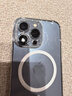 倍思 适用苹果13pro手机壳磁吸 iPhone13pro保护套 magsafe磁吸充电壳超薄防摔手机壳男女款 透明 实拍图