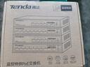 Tenda腾达10口千兆8口PoE供电交换机 双上联智能监控专用 网络交换器网线分线器一分八 SG10PC 实拍图