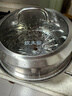炊大皇304不锈钢双层蒸锅家用复合底汤锅蒸馒头包子可视可立高拱盖28cm 实拍图