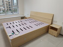 全友家居 双人大床高箱储物收纳床板式床现代简约主卧室床1.8x2米家具 实拍图
