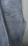 马登工装美式复古水洗丹宁牛仔裤直筒宽松阔腿裤日系休闲长裤子男秋 浅蓝 30 实拍图