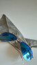 雷朋（RayBan）太阳镜经典飞行员彩膜墨镜开车司机驾驶骑行镜0RB3025可定制 礼物 112/4L金色镜框偏光蓝色反光镜片 尺寸58 实拍图