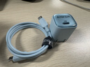 ANKER安克套装20W苹果充电器蓝+C-C快充数据线0.9米蓝 实拍图