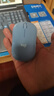 罗技（Logitech）M221 轻音鼠标 无线鼠标 办公鼠标 对称鼠标 带无线微型接收器 雾霭蓝 实拍图
