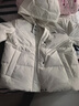阿迪达斯（adidas）550蓬通勤防风保暖鸭绒羽绒服面包服女子冬季连帽 L码 实拍图