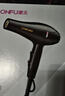 康夫（CONFU）电吹风机家用大功率2200W冷热风专业发廊级理发店恒温吹风筒机KF-8953 【家用发廊】大风力速干专业款 黑金 实拍图