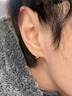 自由说星辰耳环男士轻奢小众高级感耳圈女设计感耳钉个性痞帅潮男耳饰品 耳钉单只 实拍图