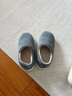 京东京造【厚底防滑】棉拖鞋男士冬季室内居家毛拖保暖全包深灰色44-45 实拍图