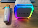 金运（KINYO）k歌麦克风音箱一体机无线话筒唱歌神器家庭KTV套装自带声卡蓝牙小音响卡拉OK连电视2025圣诞礼物 实拍图