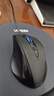 双飞燕（A4TECH) N-810FX 有线鼠标 笔记本台式电脑办公鼠标人体工学 USB接口大手鼠标 绅士哑黑  实拍图